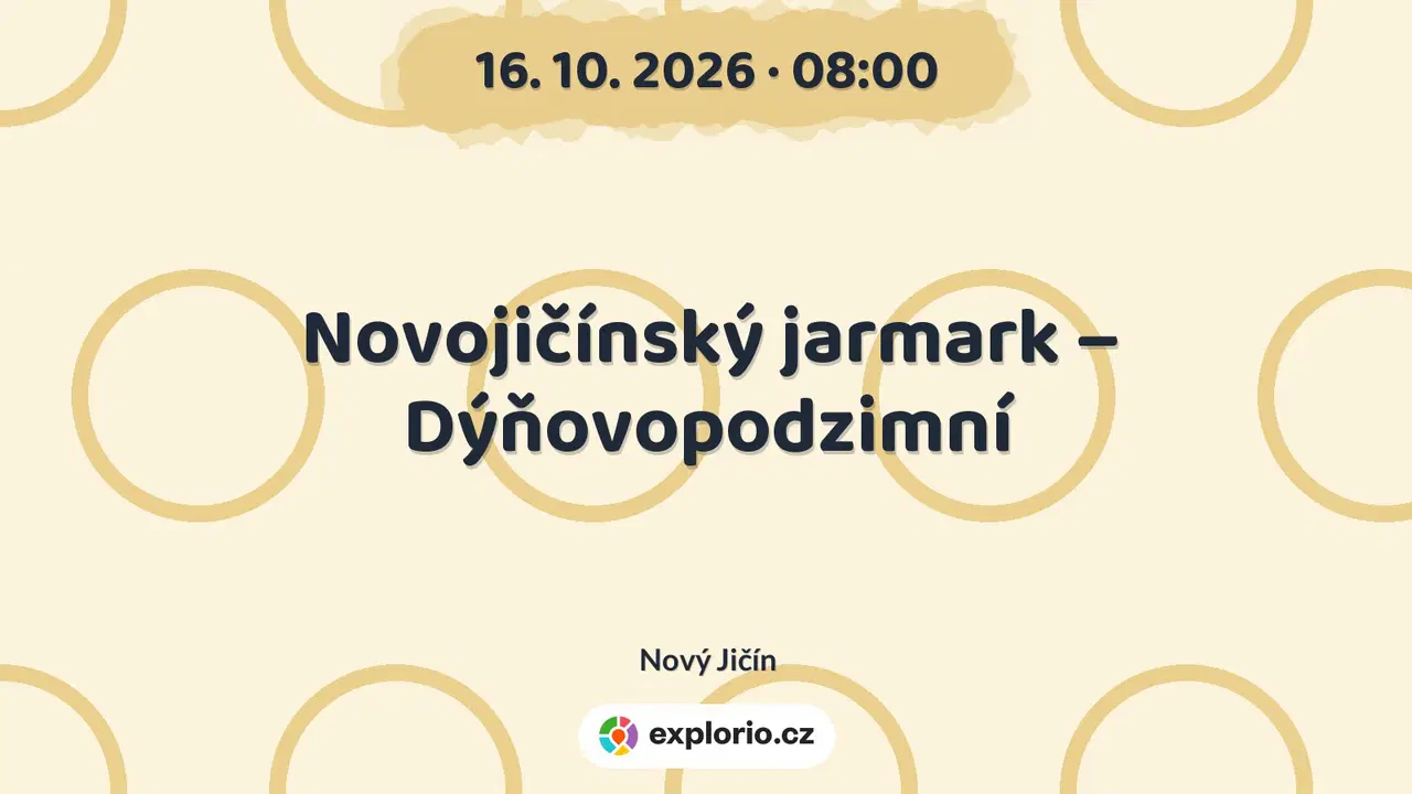 Novojičínský jarmark – Dýňovopodzimní – festivaly a Slavnosti, Nový Jičín