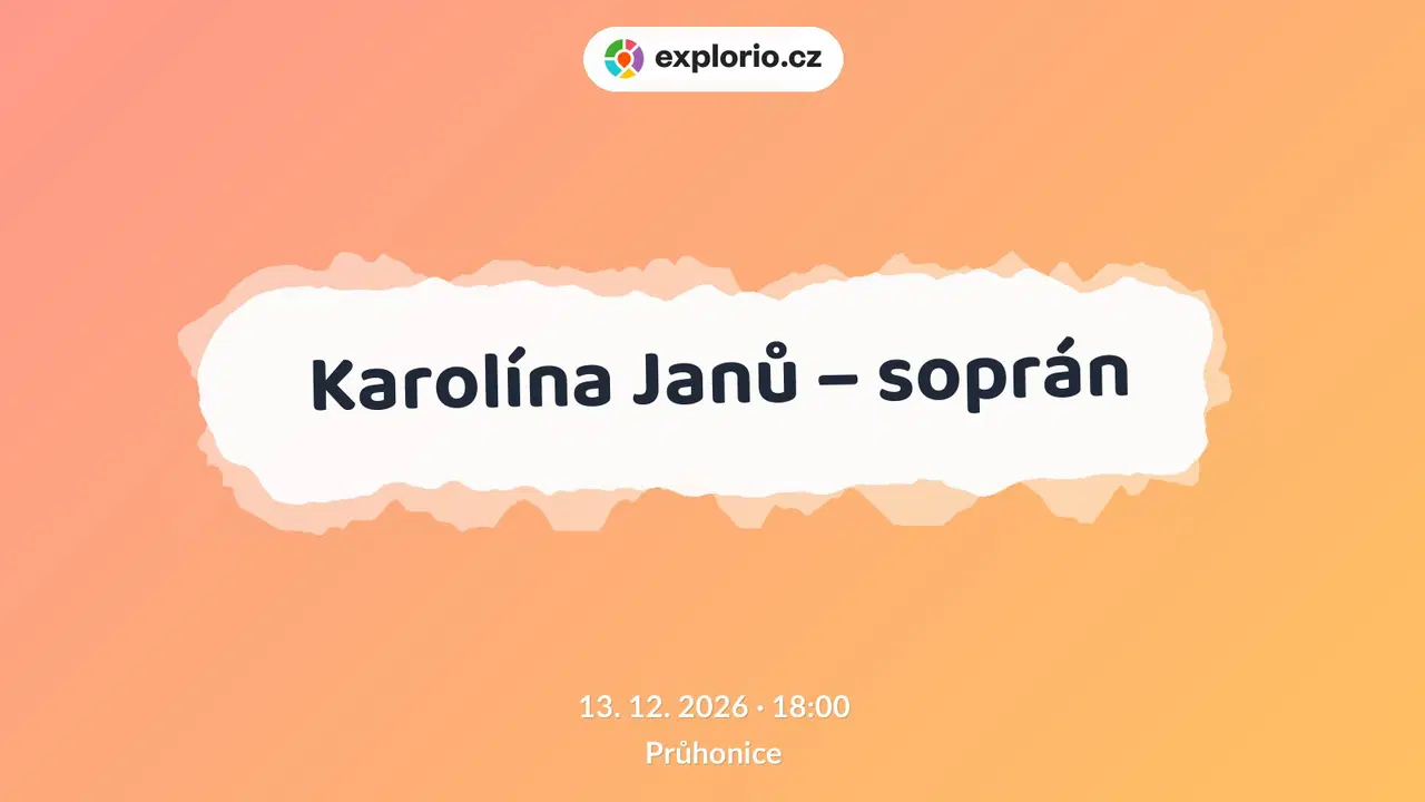 Karolína Janů – soprán – divadlo, Hudba a Kino, Průhonice
