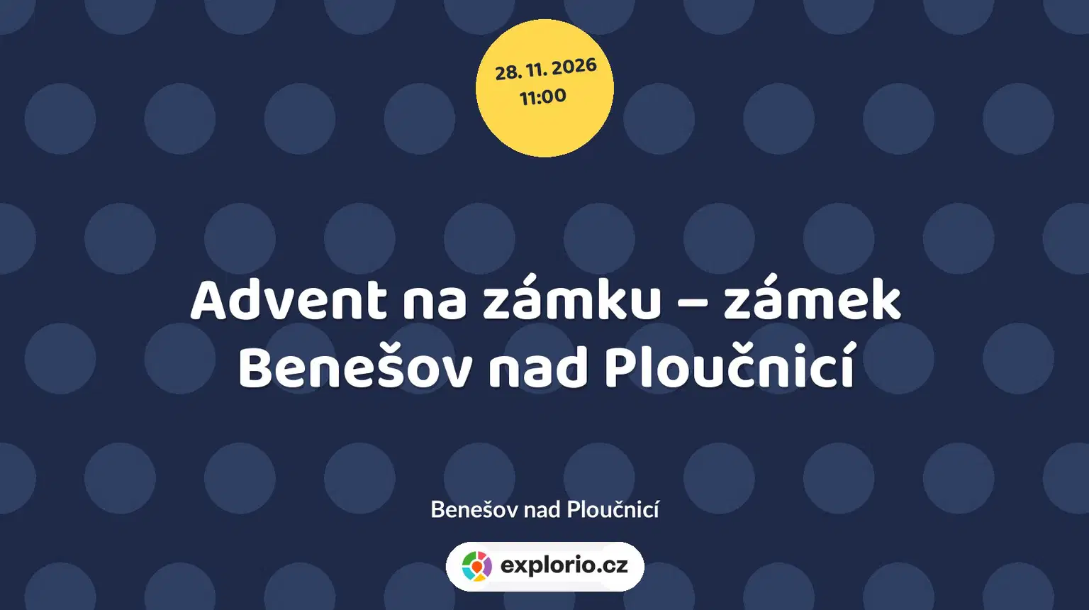 Advent na zámku – zámek Benešov nad Ploučnicí – festivaly a Slavnosti, Benešov nad Ploučnicí