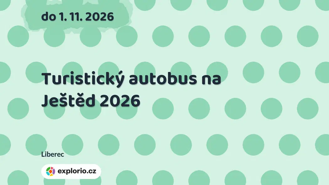 Turistický autobus na Ještěd 2026 – sport a Pohyb, Liberec
