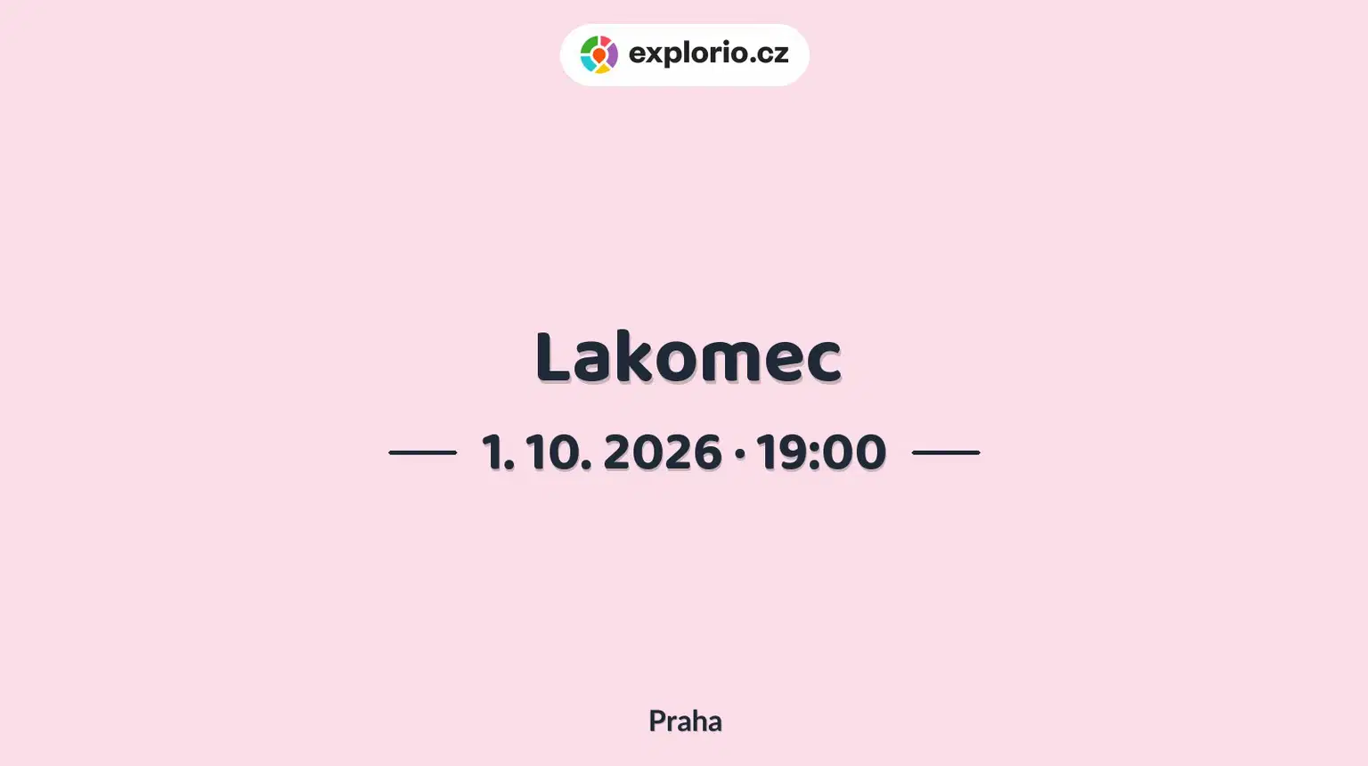 Lakomec – divadlo, Hudba a Kino, Praha
