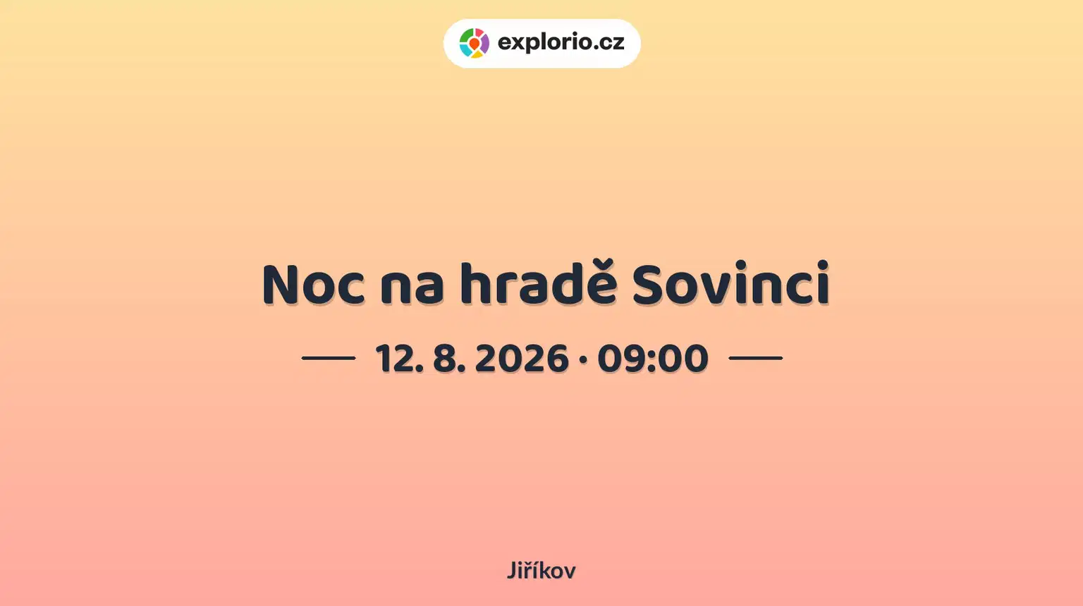 Noc na hradě Sovinci – festivaly a Slavnosti, Jiříkov