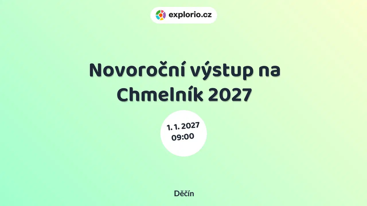 Novoroční výstup na Chmelník 2027 – festivaly a Slavnosti, Děčín