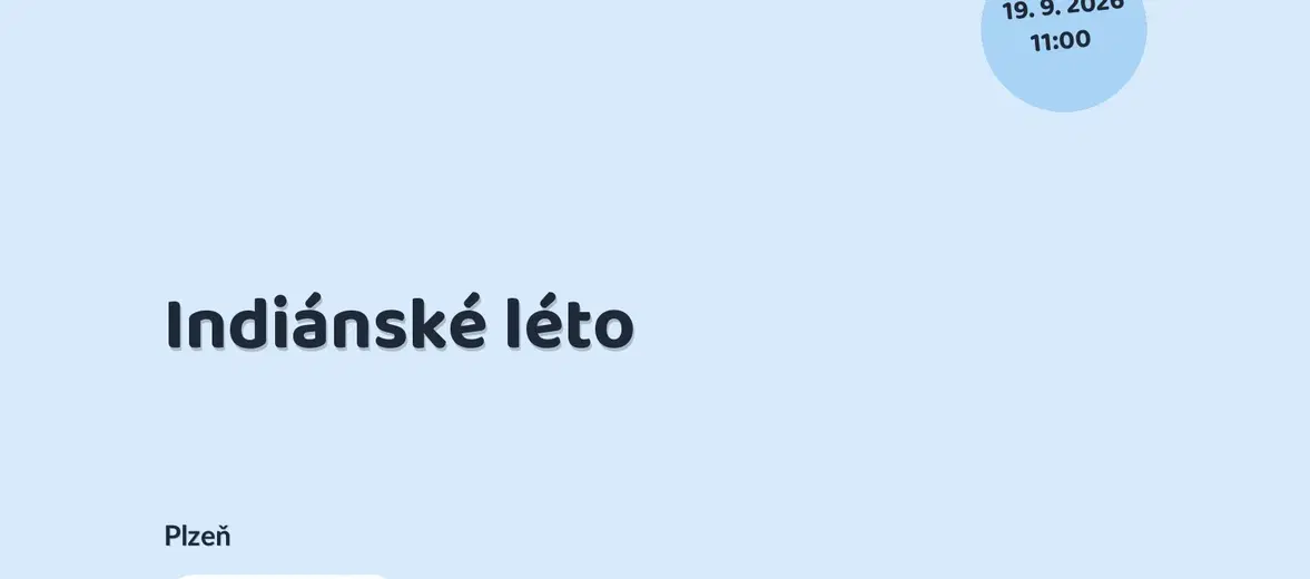 Indiánské léto – prohlídky a Muzea, Plzeň