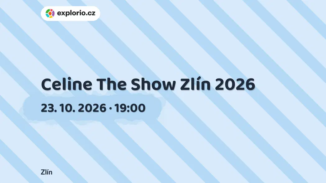 Celine The Show Zlín 2026 – divadlo, Hudba a Kino, Zlín