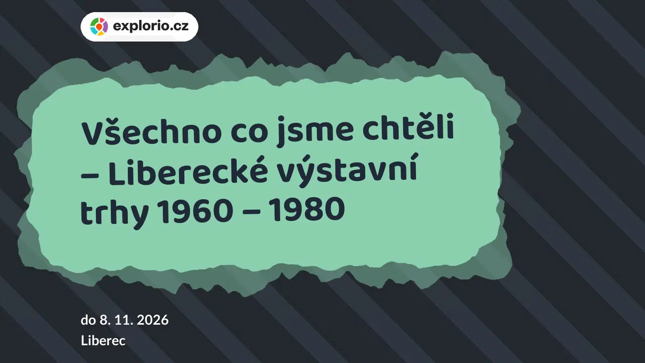 Všechno co jsme chtěli – Liberecké výstavní trhy 1960 – 1980 – prohlídky a Muzea, Liberec