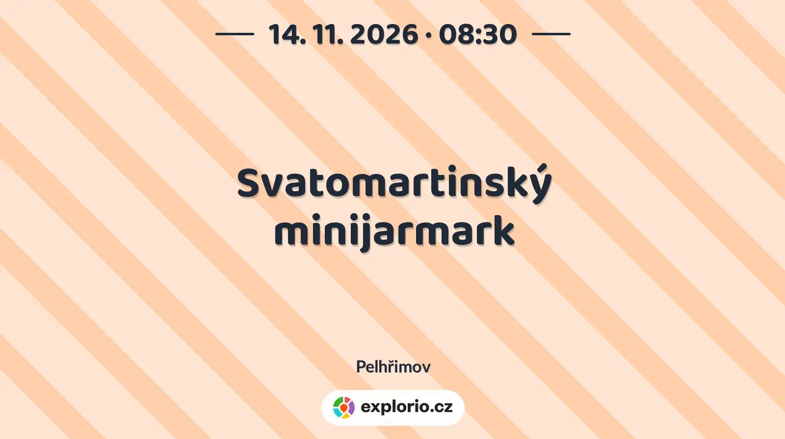 Svatomartinský minijarmark – festivaly a Slavnosti, Pelhřimov