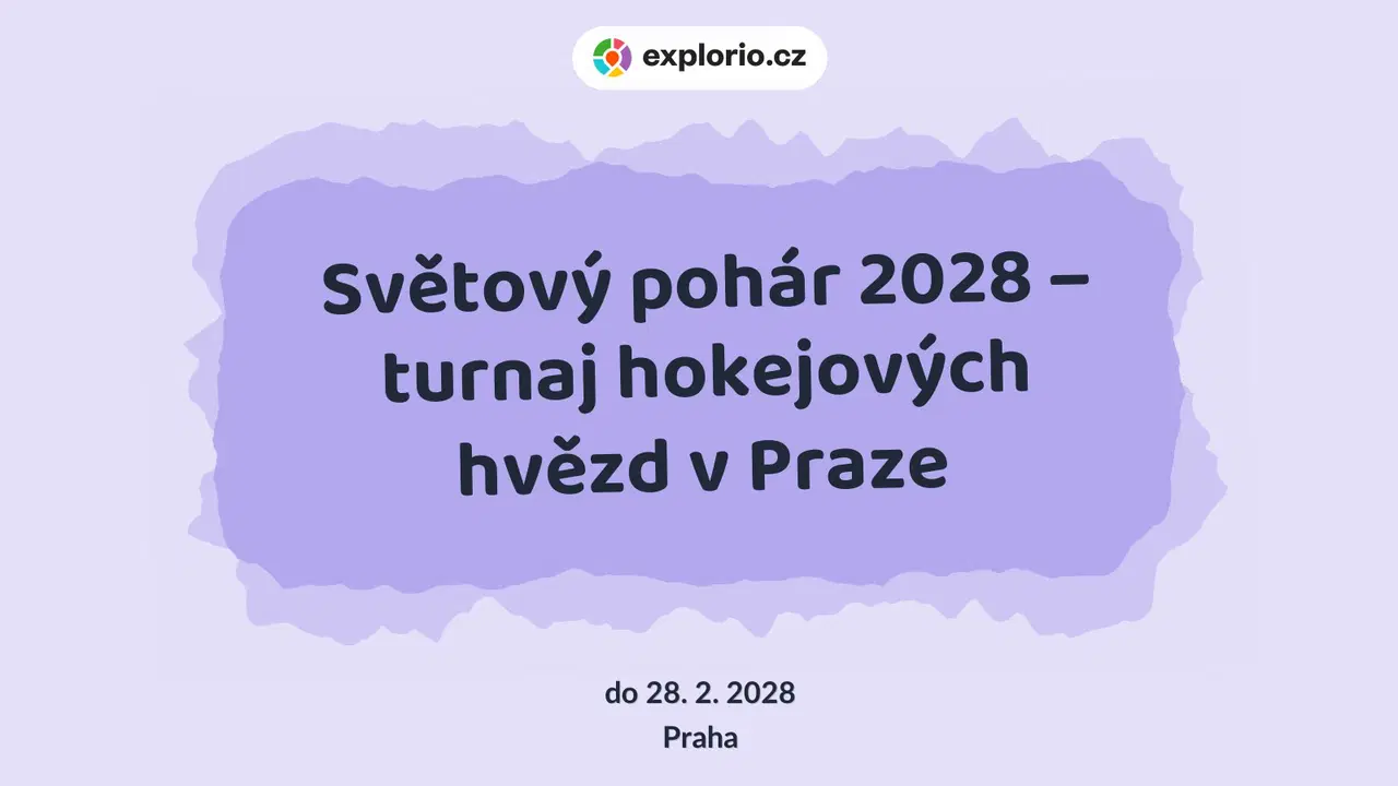 Světový pohár 2028 – turnaj hokejových hvězd v Praze – sport a Pohyb, Praha
