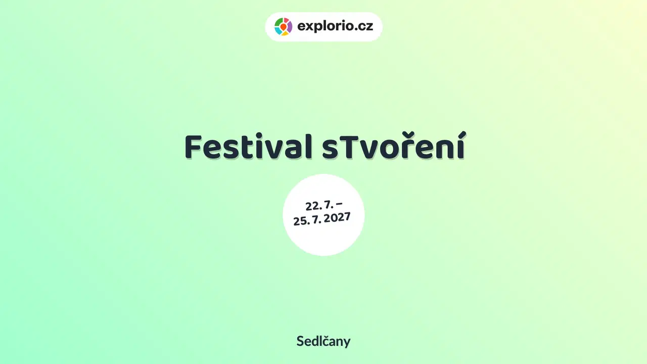 Festival sTvoření – festivaly a Slavnosti, Sedlčany