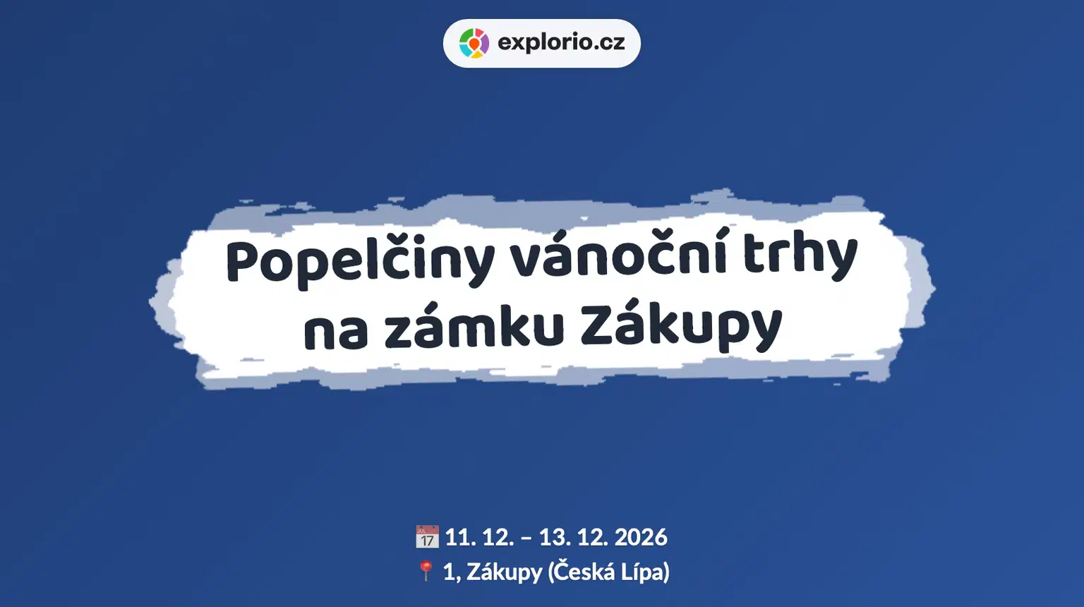 Popelčiny vánoční trhy na zámku Zákupy – festivaly a Slavnosti, Zákupy