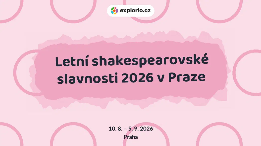 Letní shakespearovské slavnosti 2026 v Praze – festivaly a Slavnosti, Praha