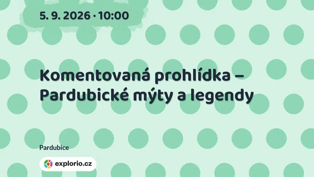 Komentovaná prohlídka – Pardubické mýty a legendy – prohlídky a Muzea, Pardubice