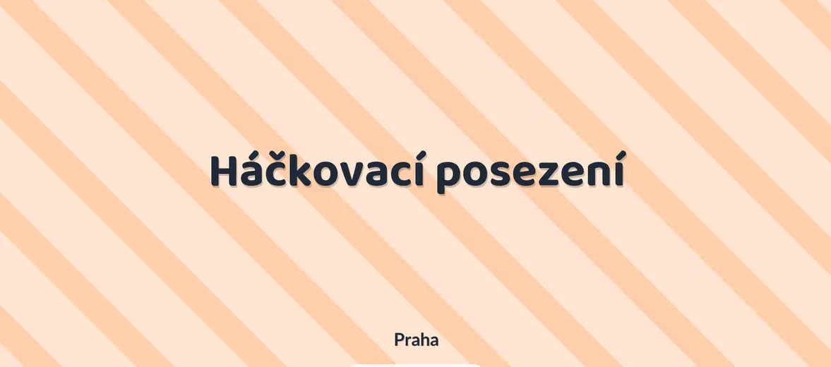Háčkovací posezení – tvořivé dílny a Workshopy, Praha