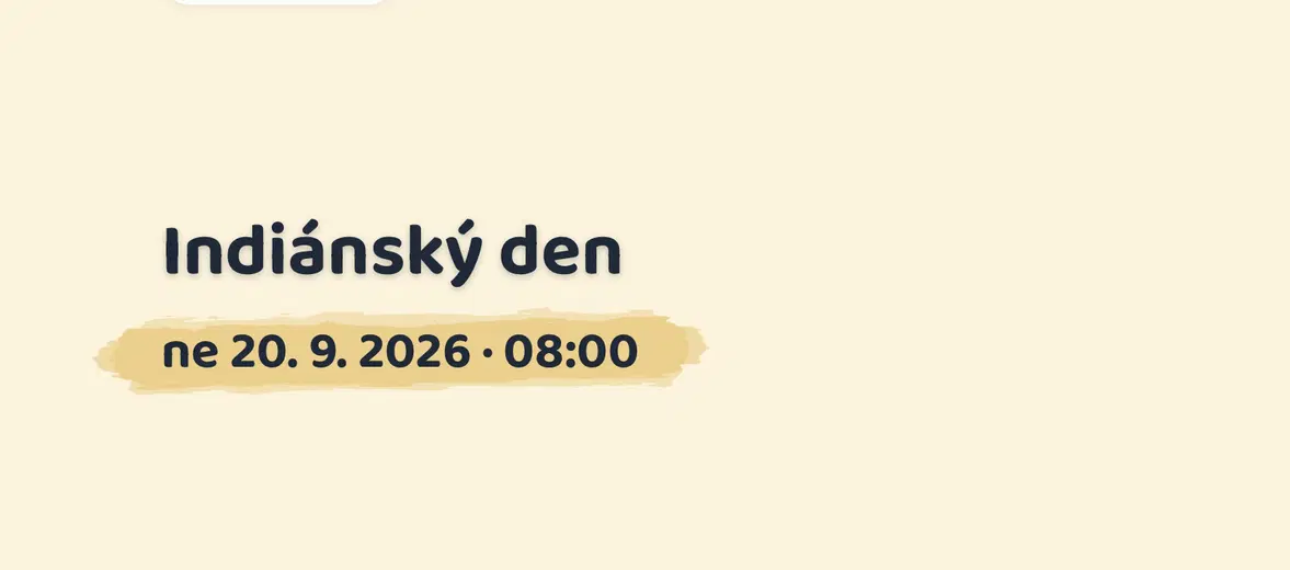 Indiánský den – tvořivé dílny a Workshopy, Praha