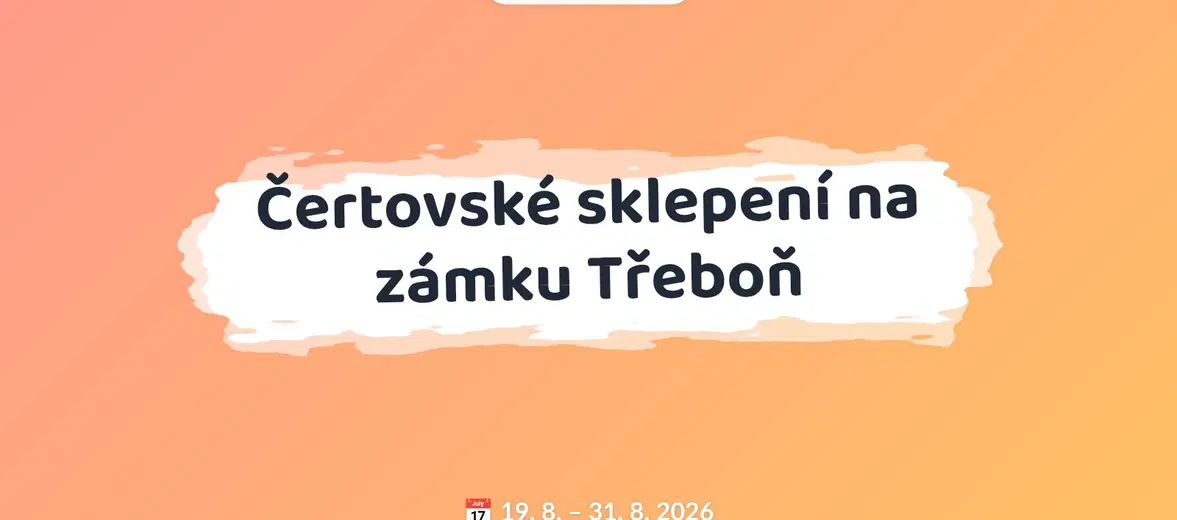 Čertovské sklepení na zámku Třeboň – prohlídky a Muzea, Třeboň