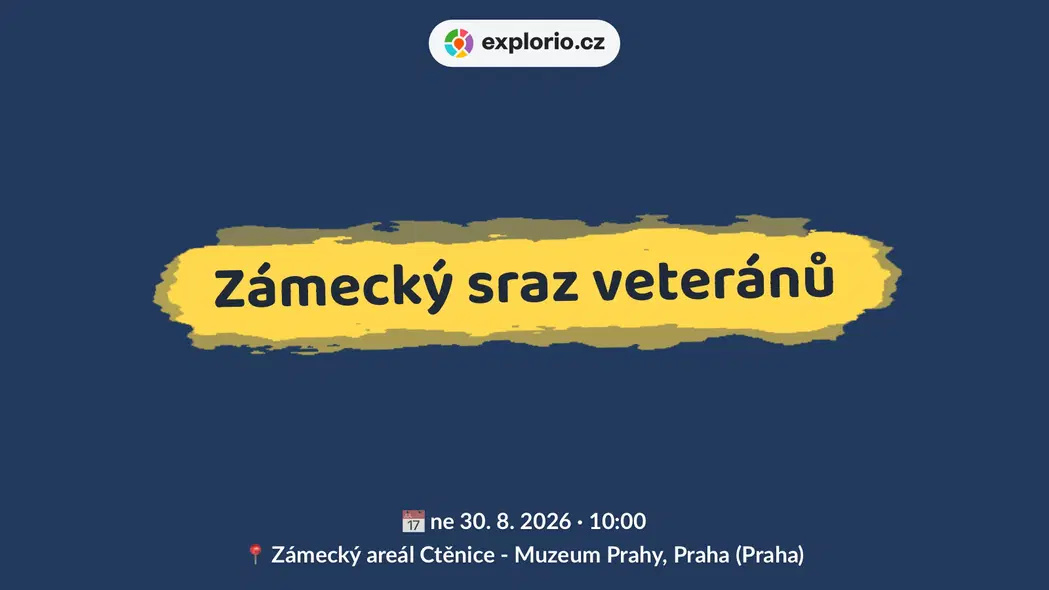Zámecký sraz veteránů – festivaly a Slavnosti, Praha