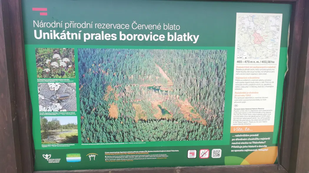 Naučná stezka Červené blato – naučné stezky, Nové Hrady
