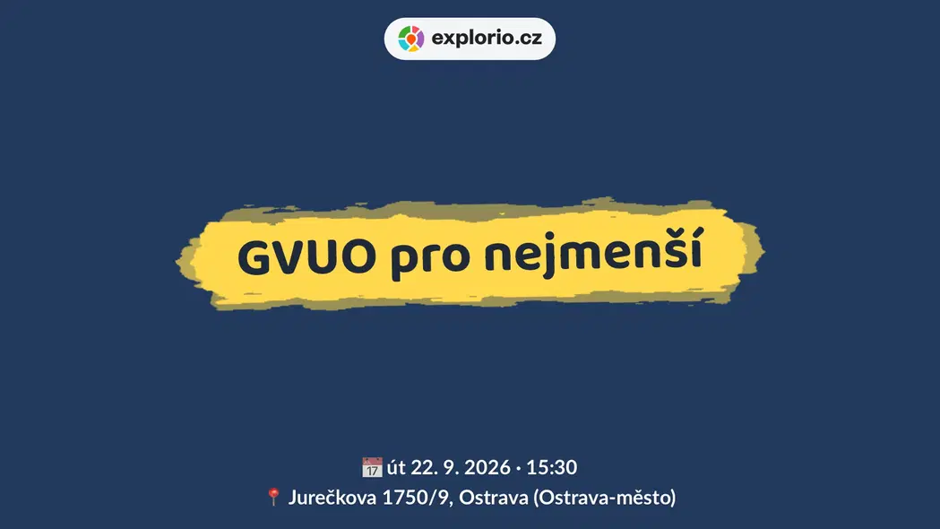 GVUO pro nejmenší – tvořivé dílny a Workshopy, Ostrava
