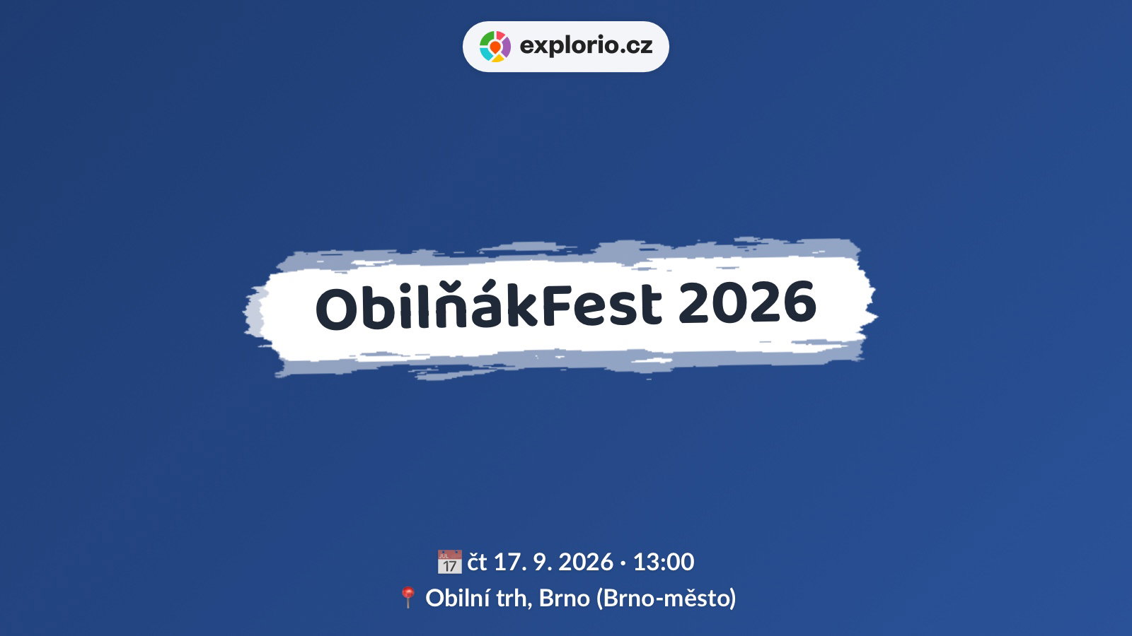 ObilňákFest 2026 – festivaly a Slavnosti, Brno