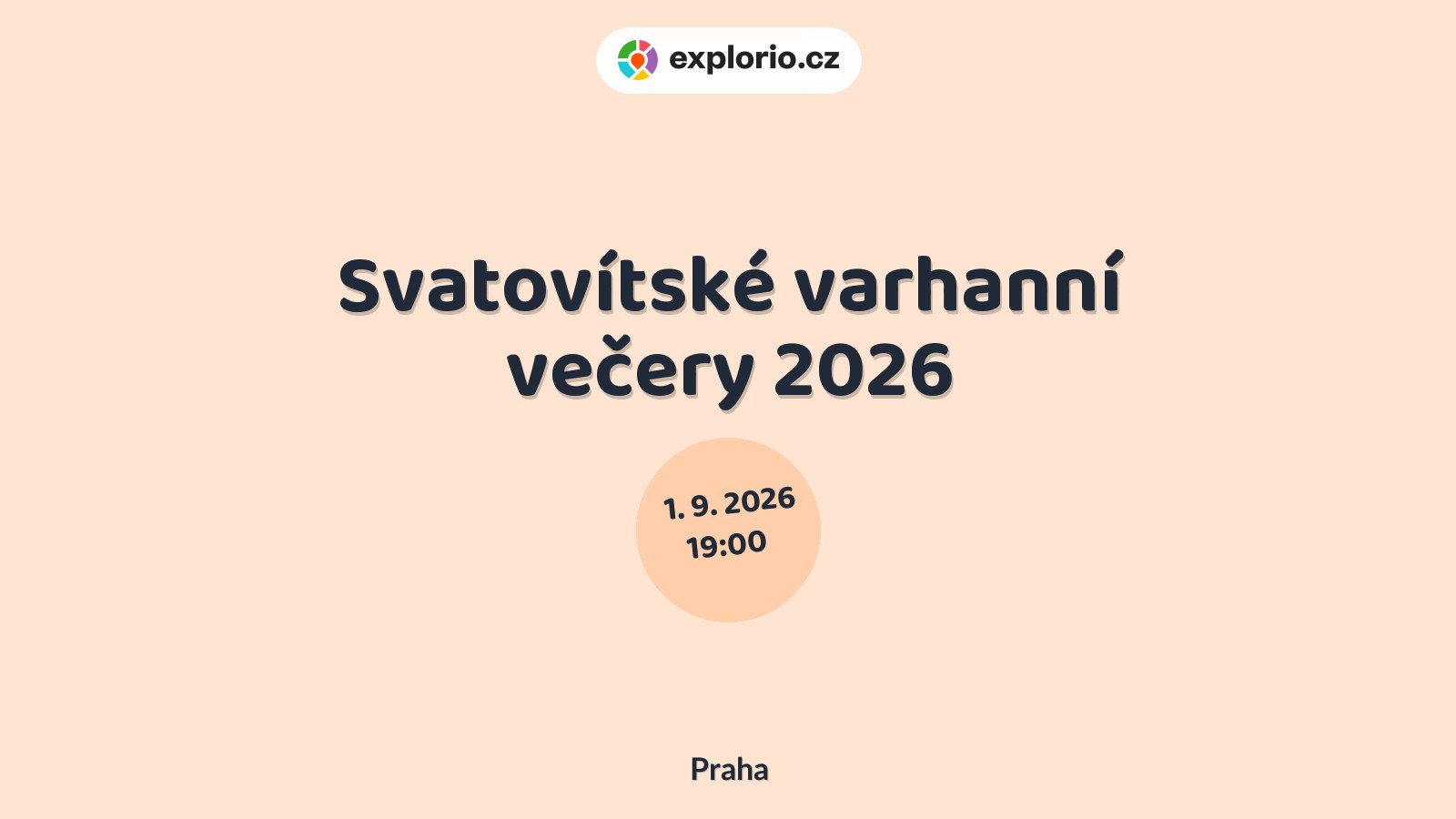 Svatovítské varhanní večery 2026 – festivaly a Slavnosti, Praha