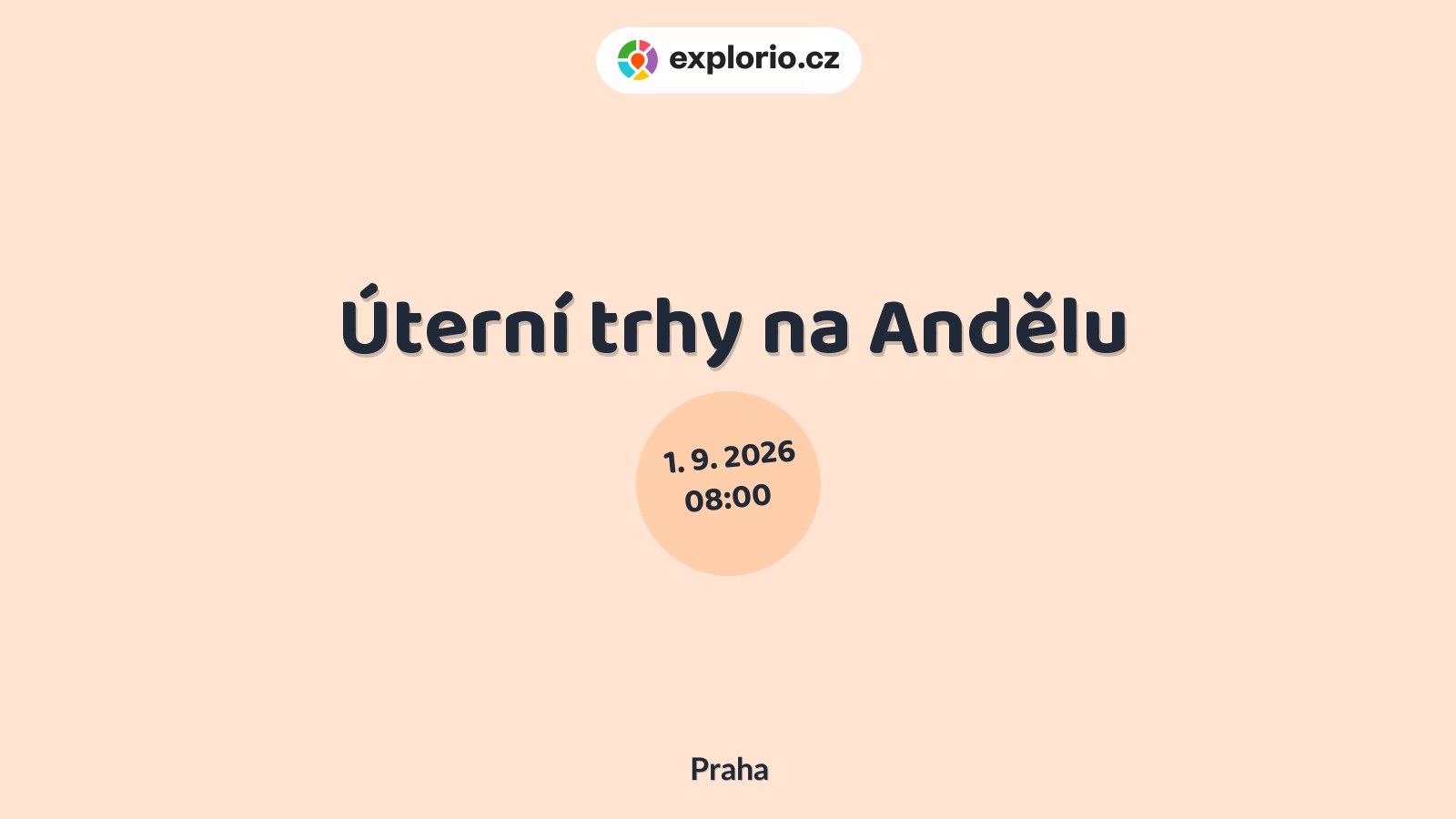 Úterní trhy na Andělu – festivaly a Slavnosti, Praha