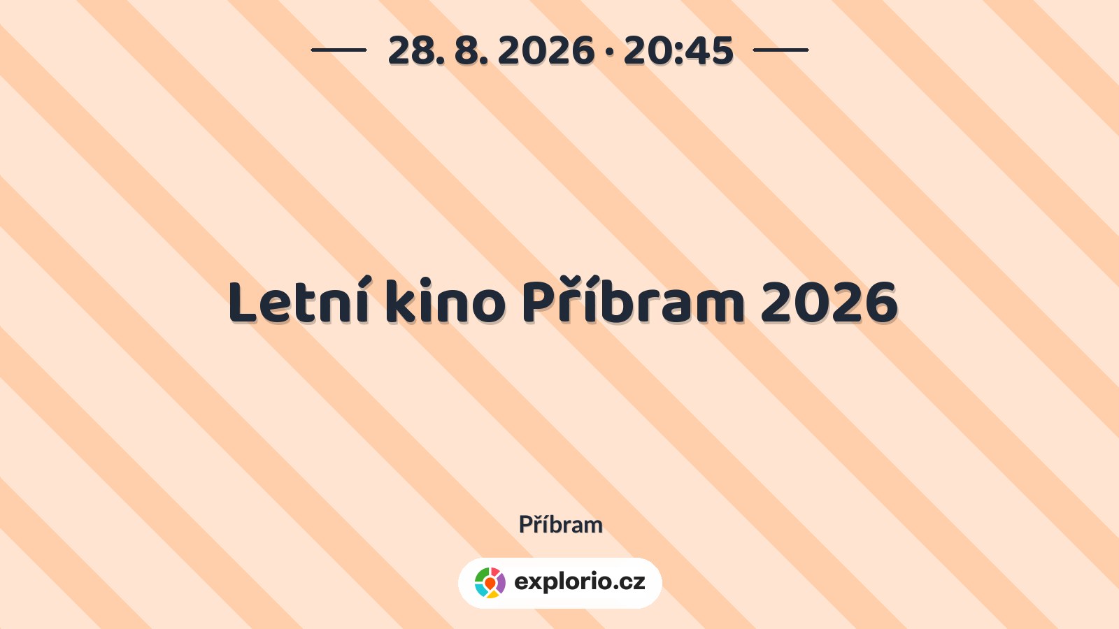 Letní kino Příbram 2026 – divadlo, Hudba a Kino, Příbram