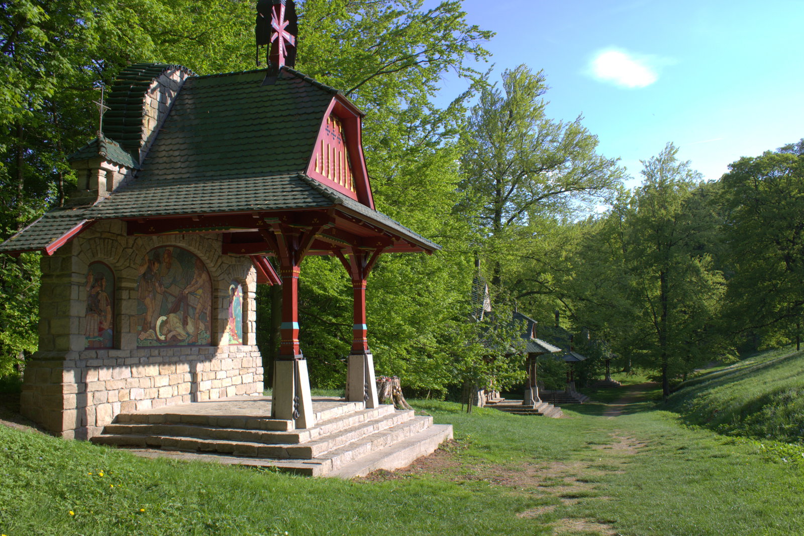 Svatý Hostýn – hrady, zámky, zříceniny, Chvalčov – fotka 6