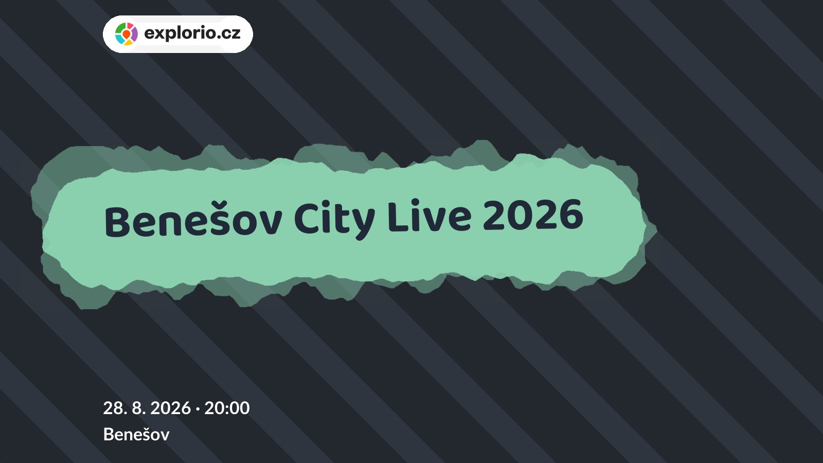 Benešov City Live 2026 – divadlo, Hudba a Kino, Benešov