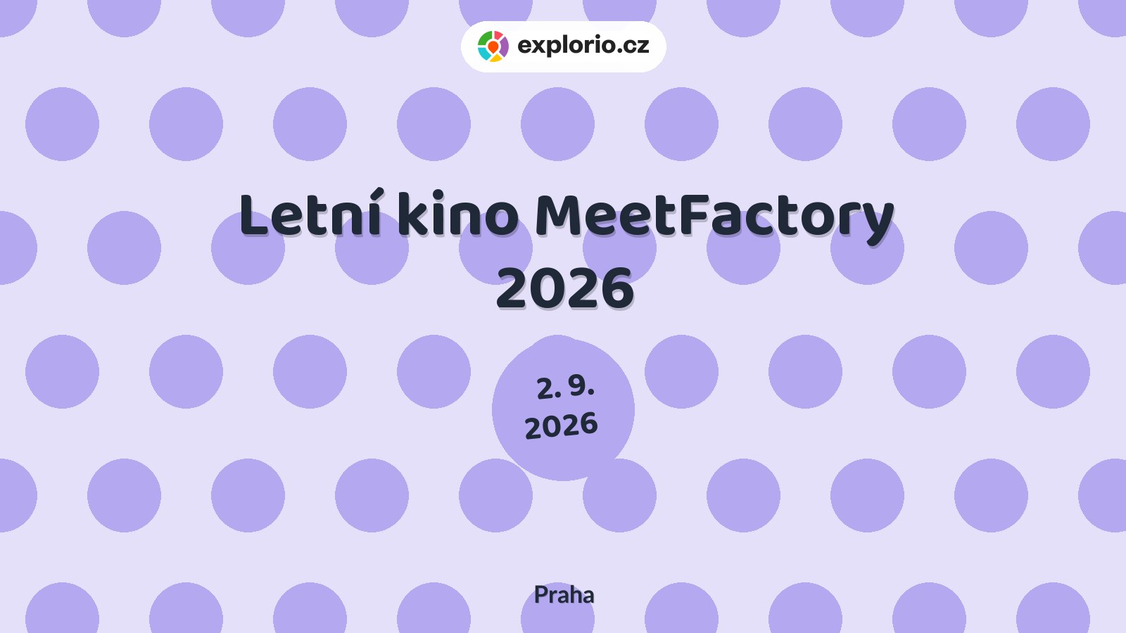 Letní kino MeetFactory 2026 – divadlo, Hudba a Kino, Praha