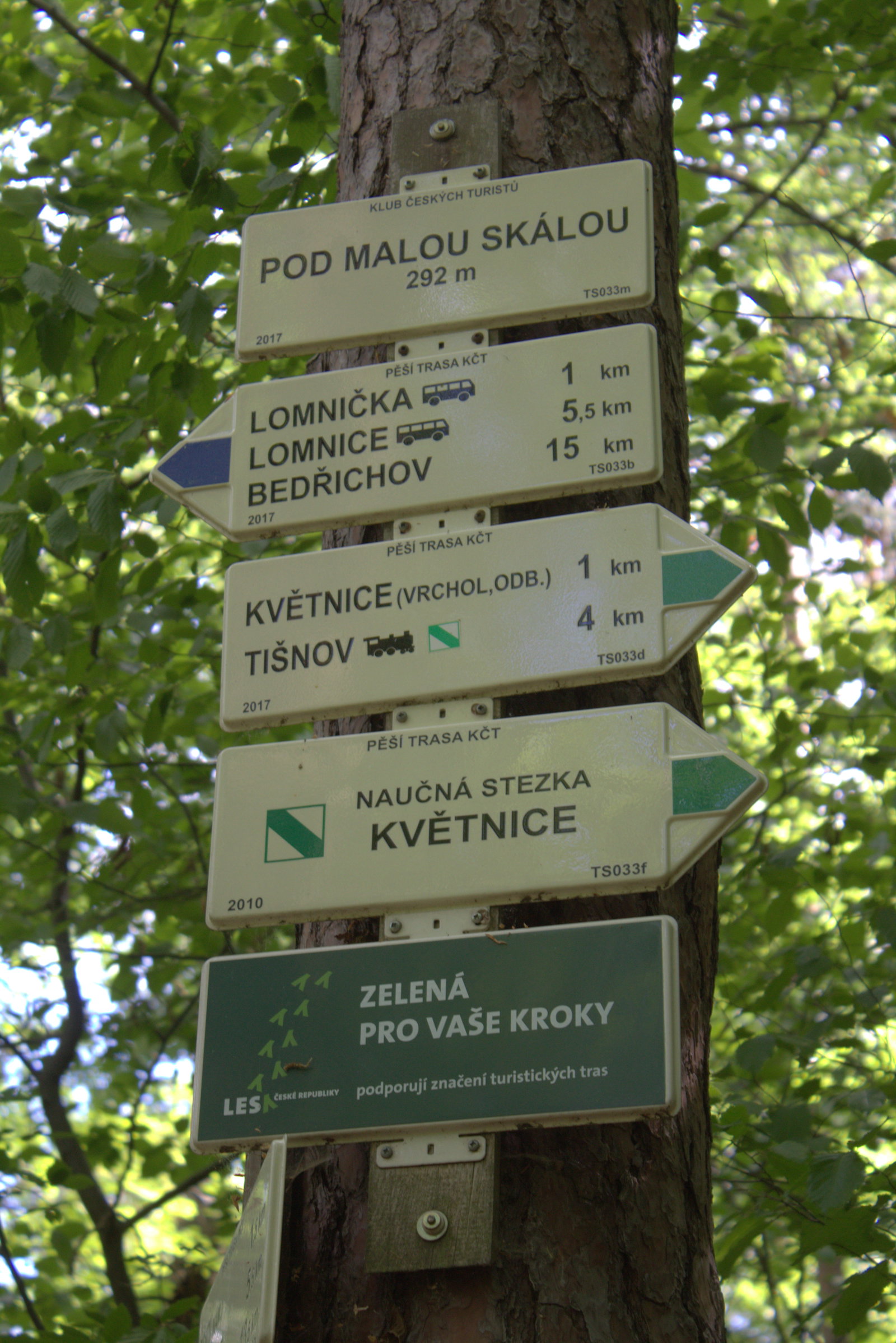 Naučná stezka Květnice – naučné stezky, Tišnov