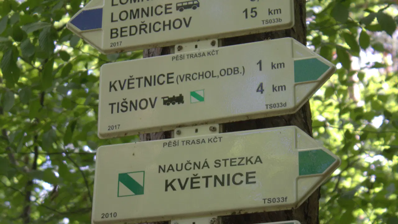 Naučná stezka Květnice – naučné stezky, Tišnov