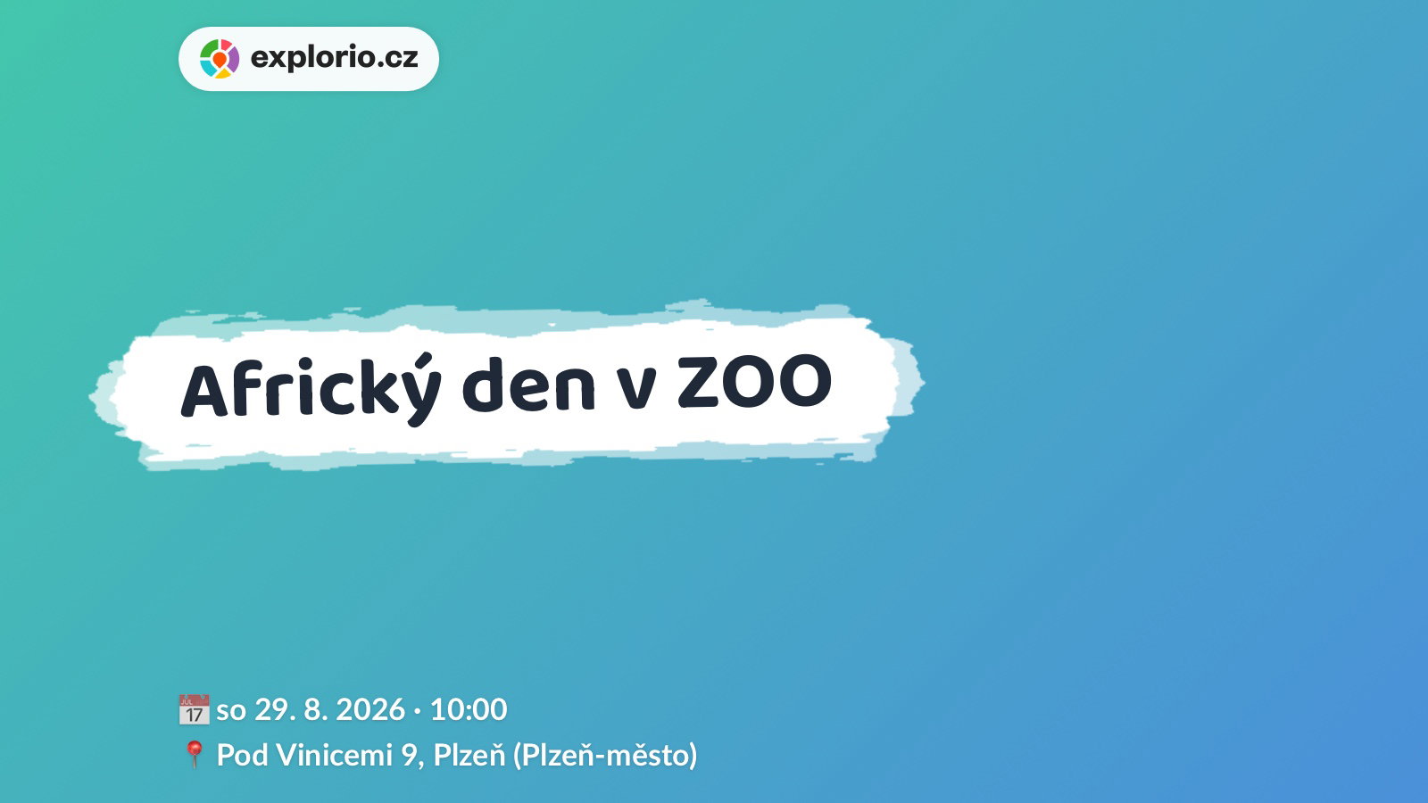 Africký den v ZOO – festivaly a Slavnosti, Plzeň