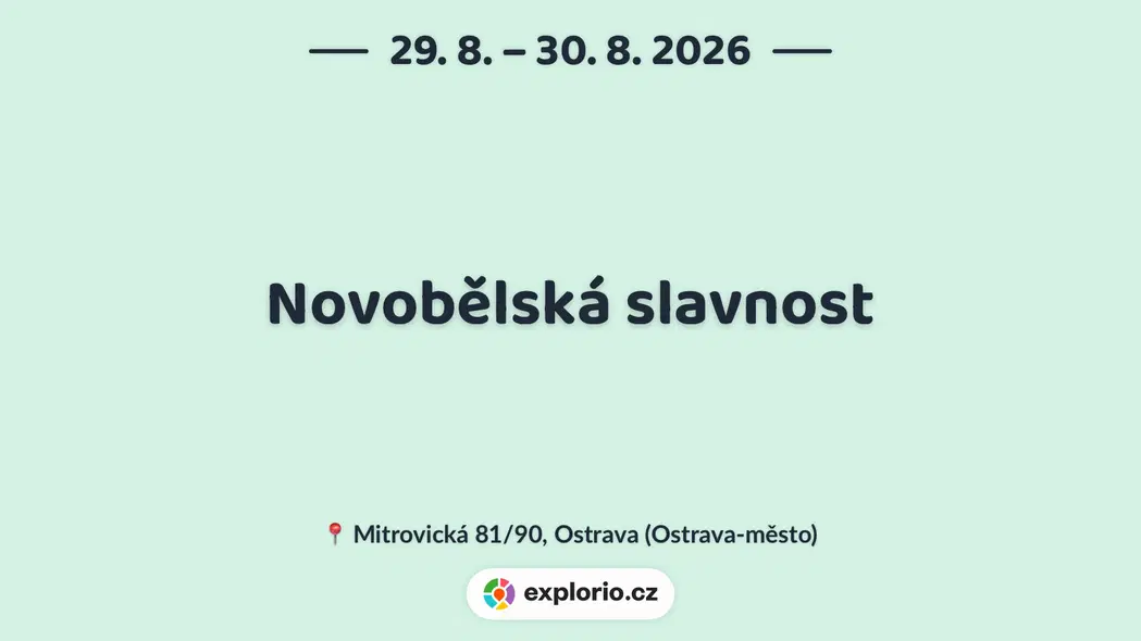 Novobělská slavnost – festivaly a Slavnosti, Ostrava