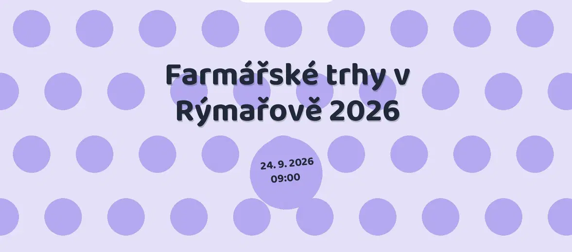 Farmářské trhy v Rýmařově 2026 – festivaly a Slavnosti, Ostrava