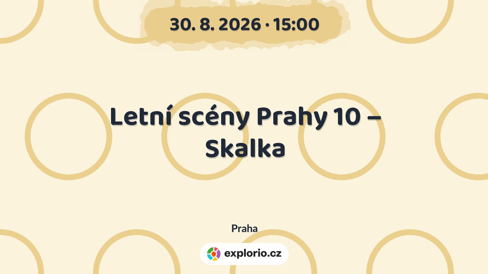 Letní scény Prahy 10 – Skalka – divadlo, Hudba a Kino, Praha