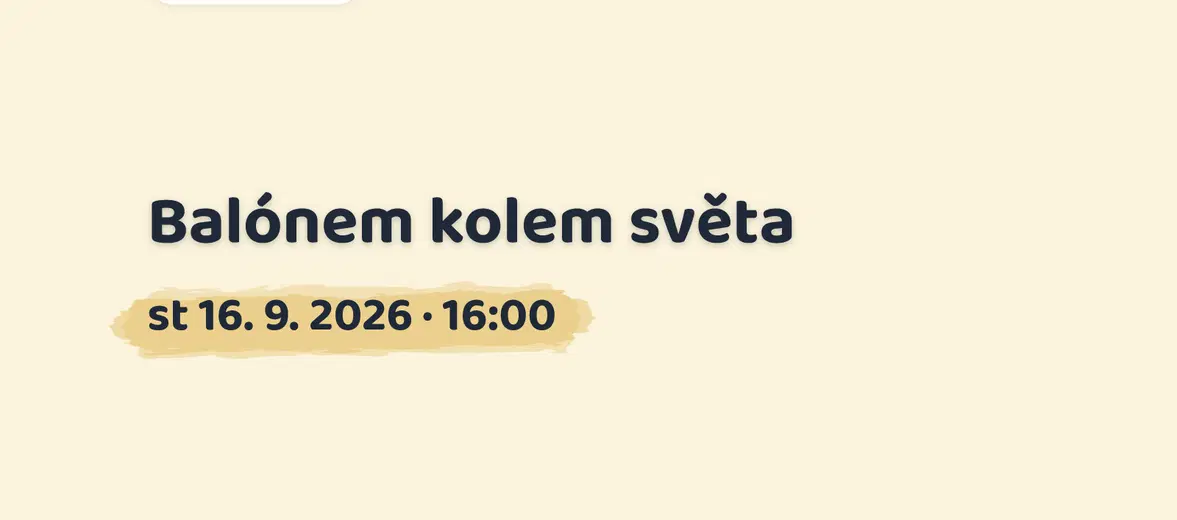 Balónem kolem světa – tvořivé dílny a Workshopy, Praha