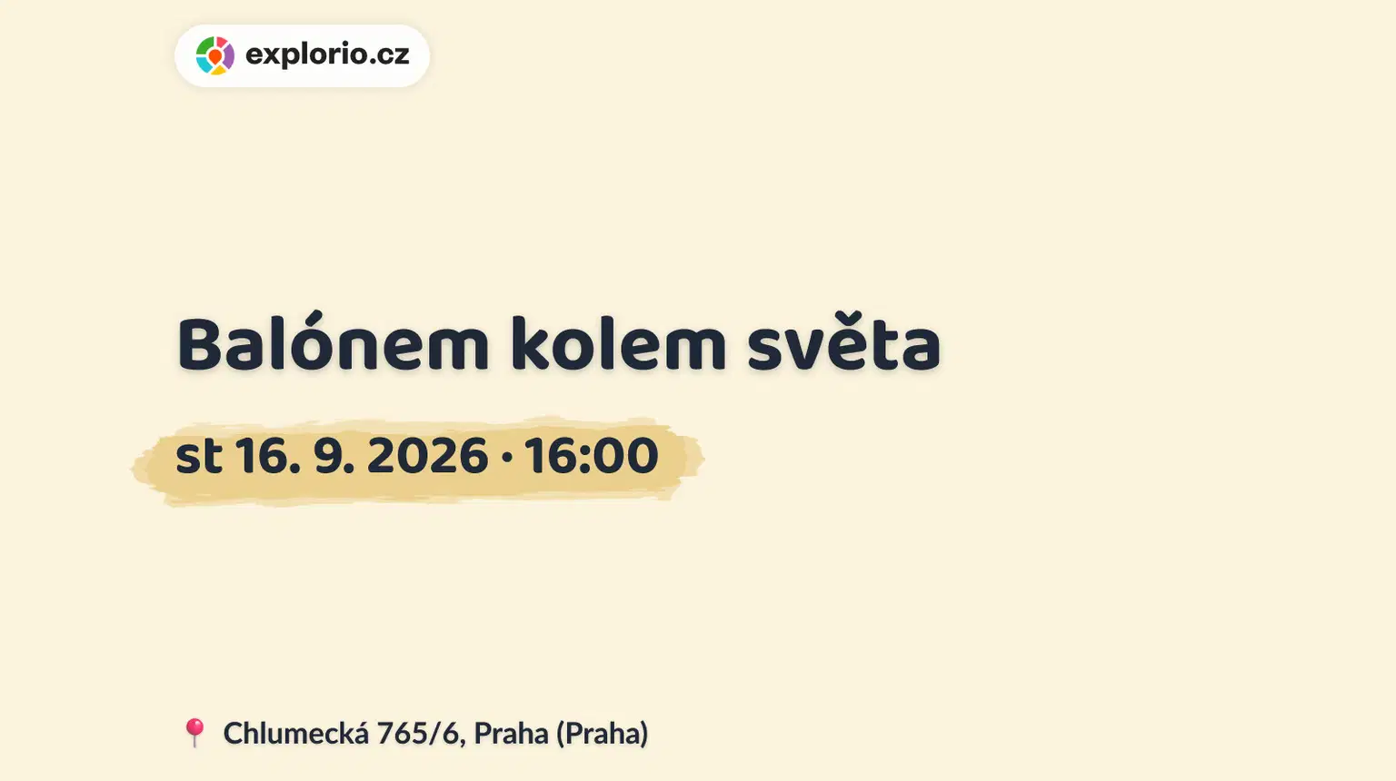 Balónem kolem světa – tvořivé dílny a Workshopy, Praha