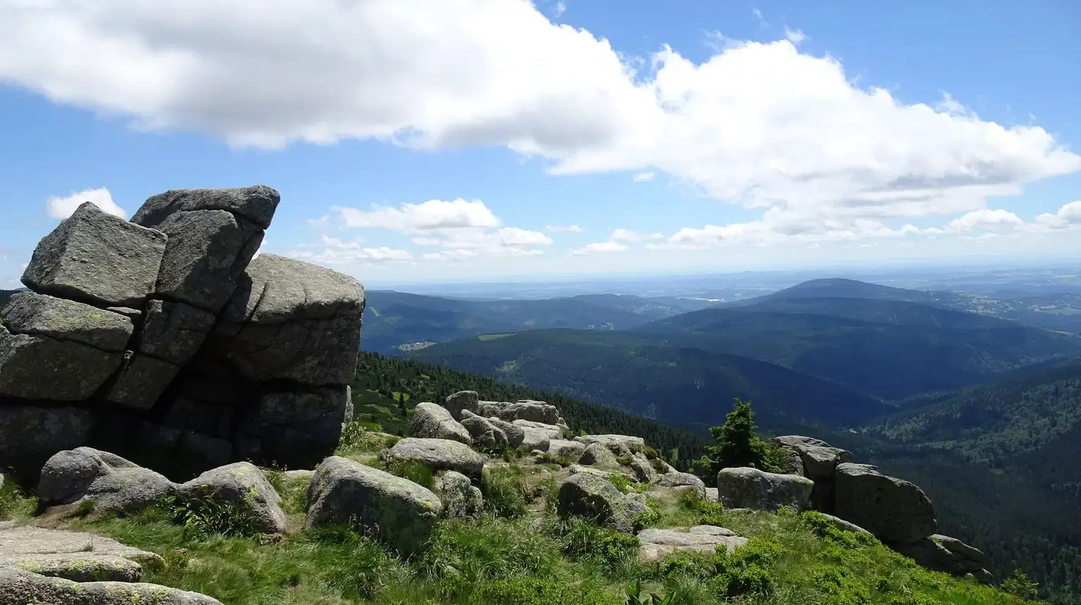 Harrachovy kameny – příroda, Vítkovice