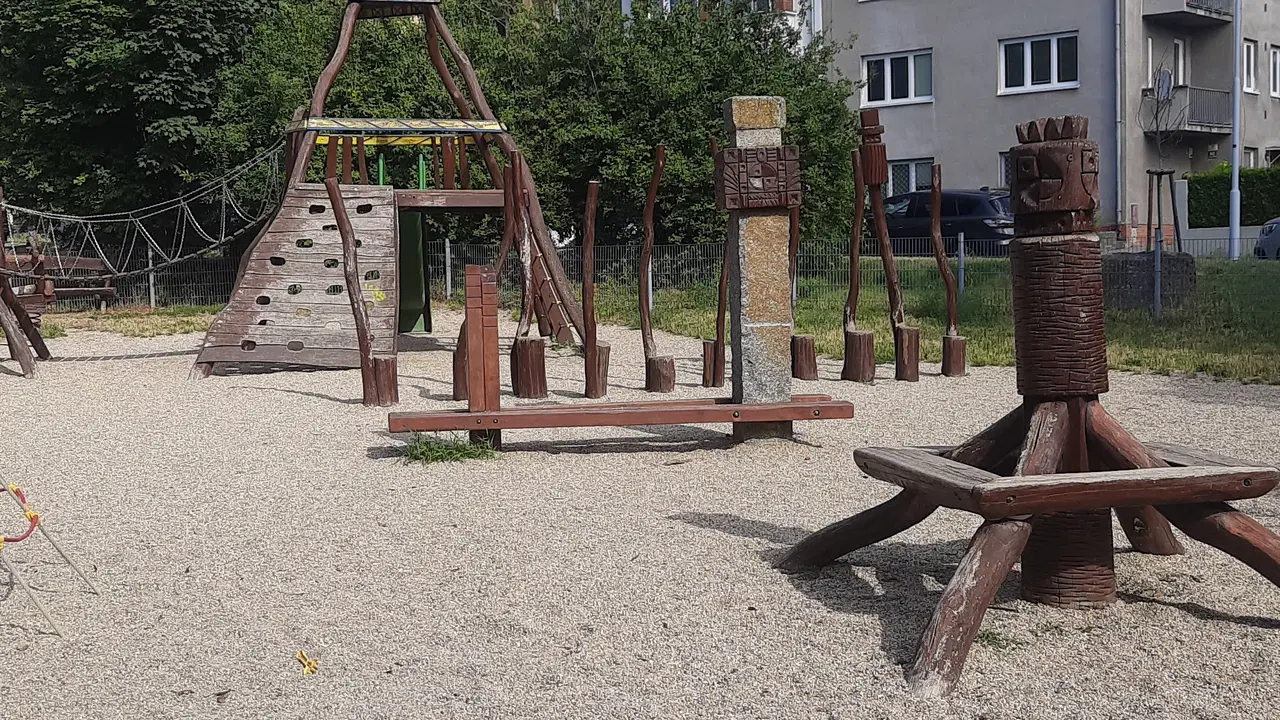 Schreberovy zahrádky – dětská hřiště a herny, Brno