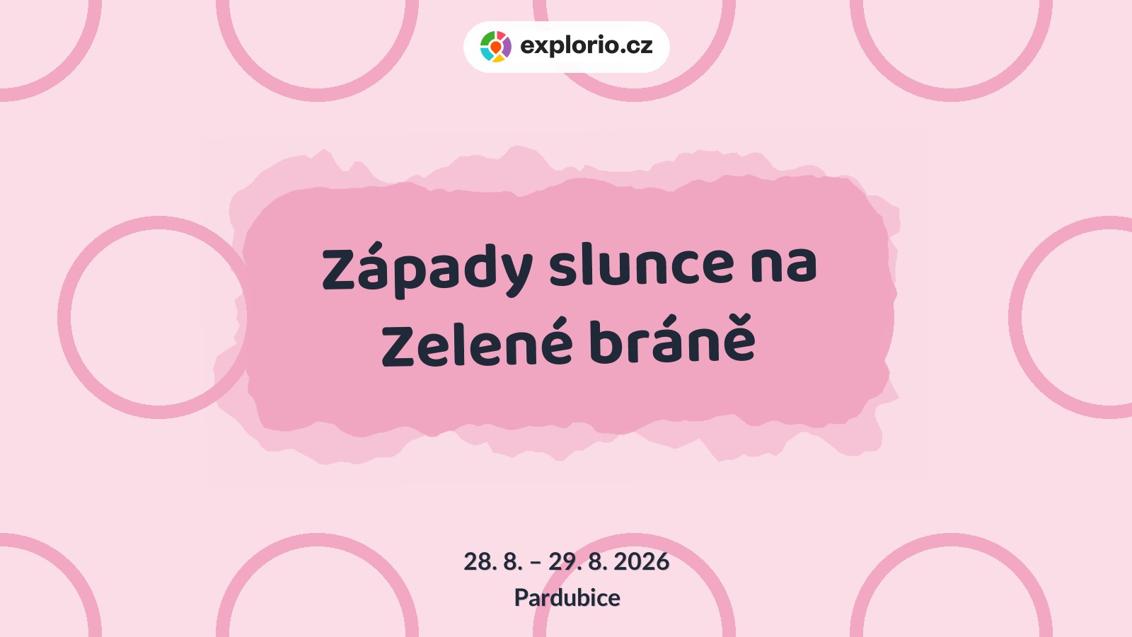 Západy slunce na Zelené bráně – prohlídky a Muzea, Pardubice
