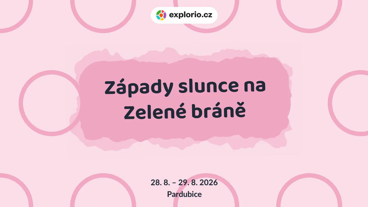Západy slunce na Zelené bráně – prohlídky a Muzea, Pardubice