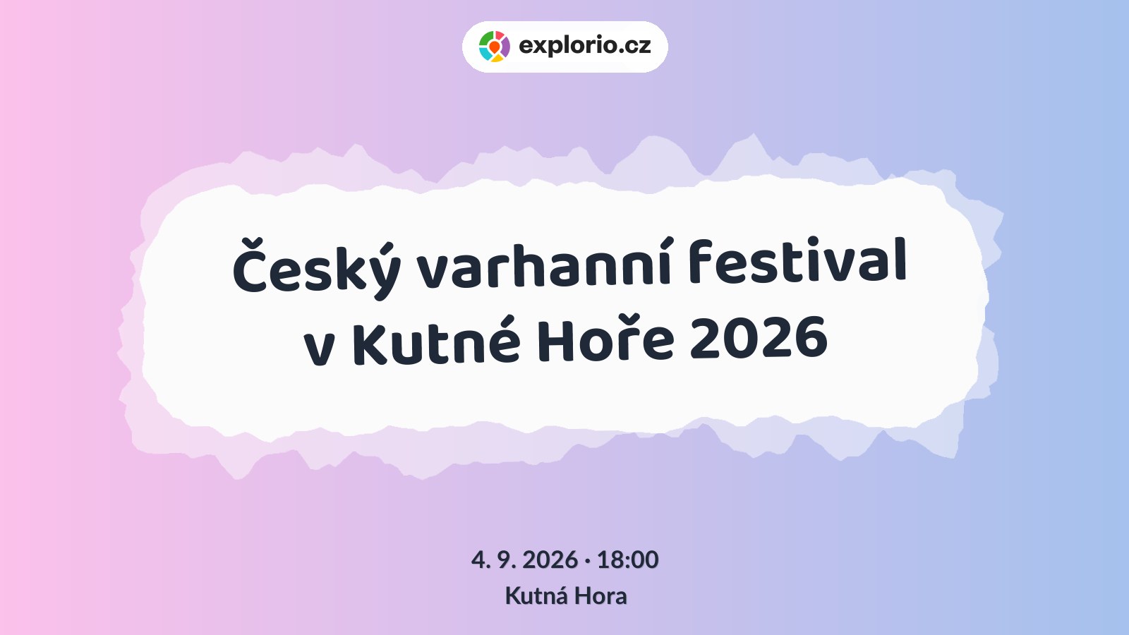 Český varhanní festival v Kutné Hoře 2026 – divadlo, Hudba a Kino, Kutná Hora