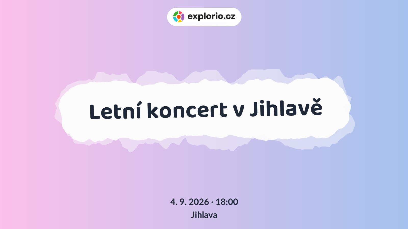 Letní koncert v Jihlavě – divadlo, Hudba a Kino, Jihlava