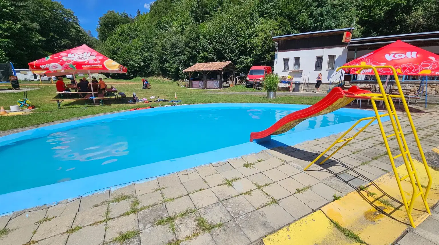 Přírodní koupaliště Mírov – koupání, Mírov