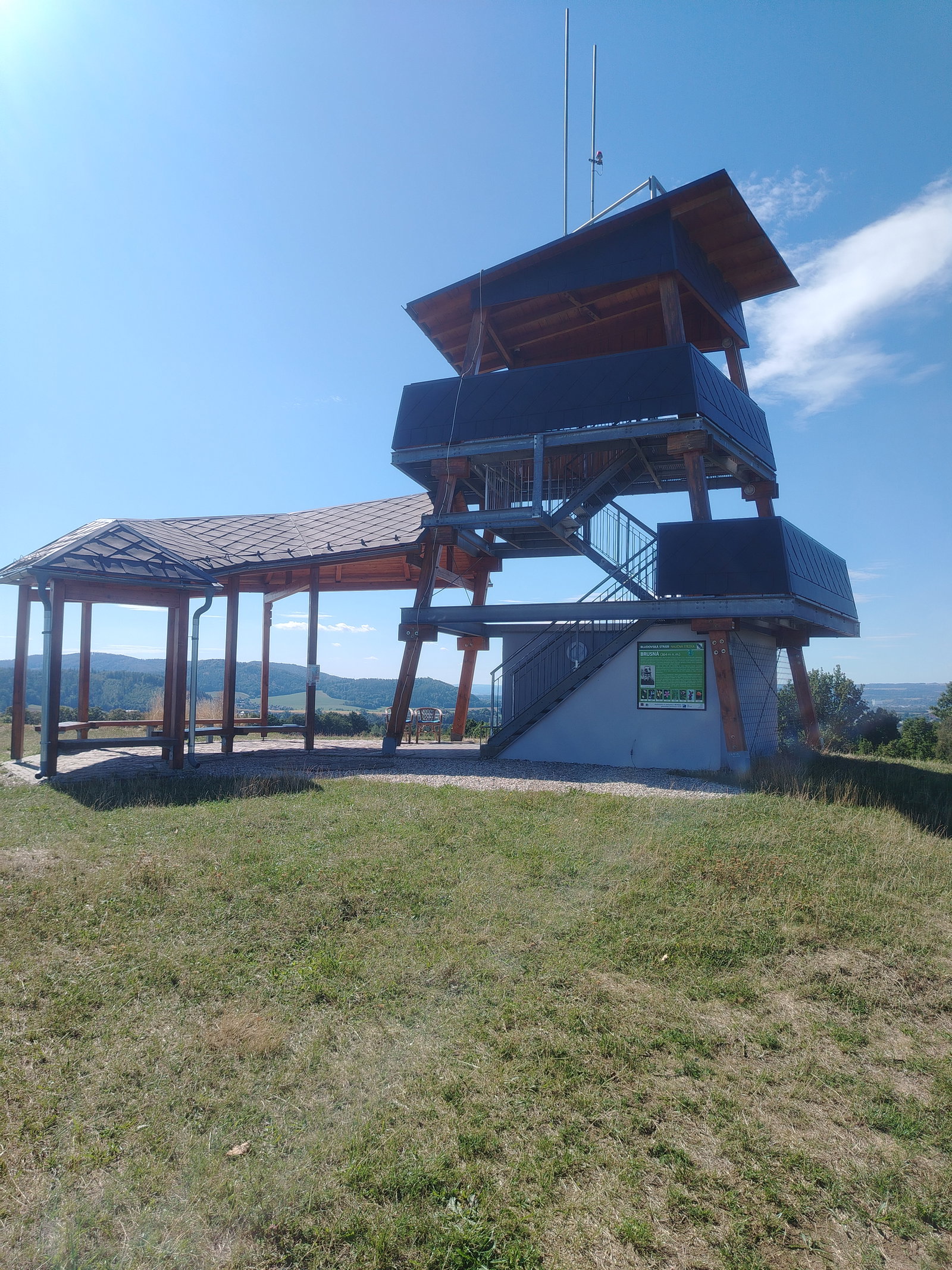 Rozhledna Brusná – rozhledny, Bludov