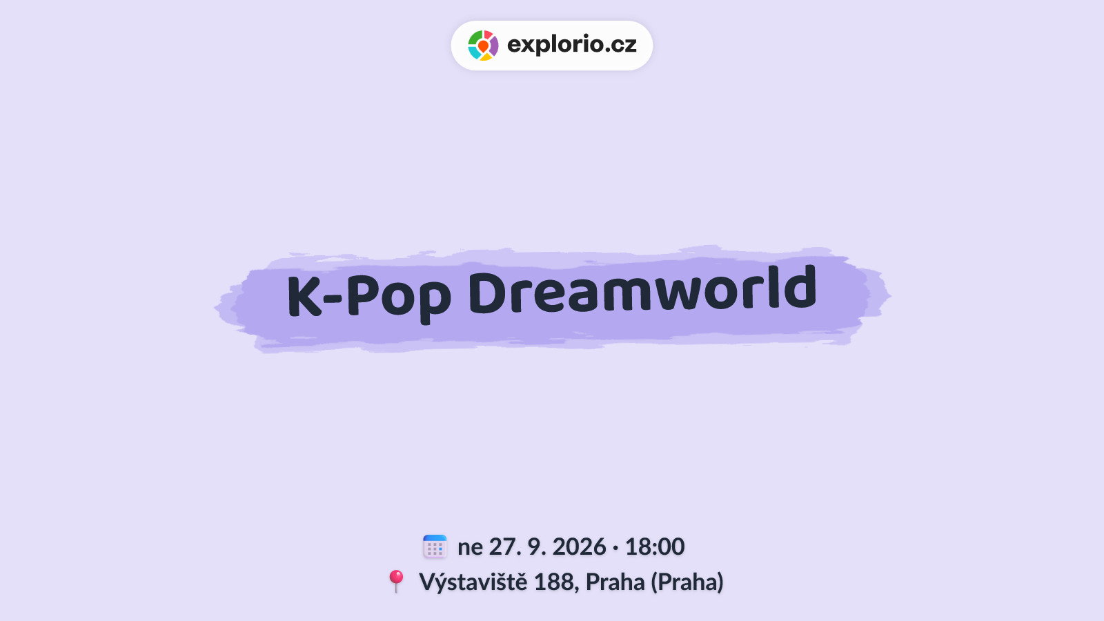 K-Pop Dreamworld – divadlo, Hudba a Kino, Praha
