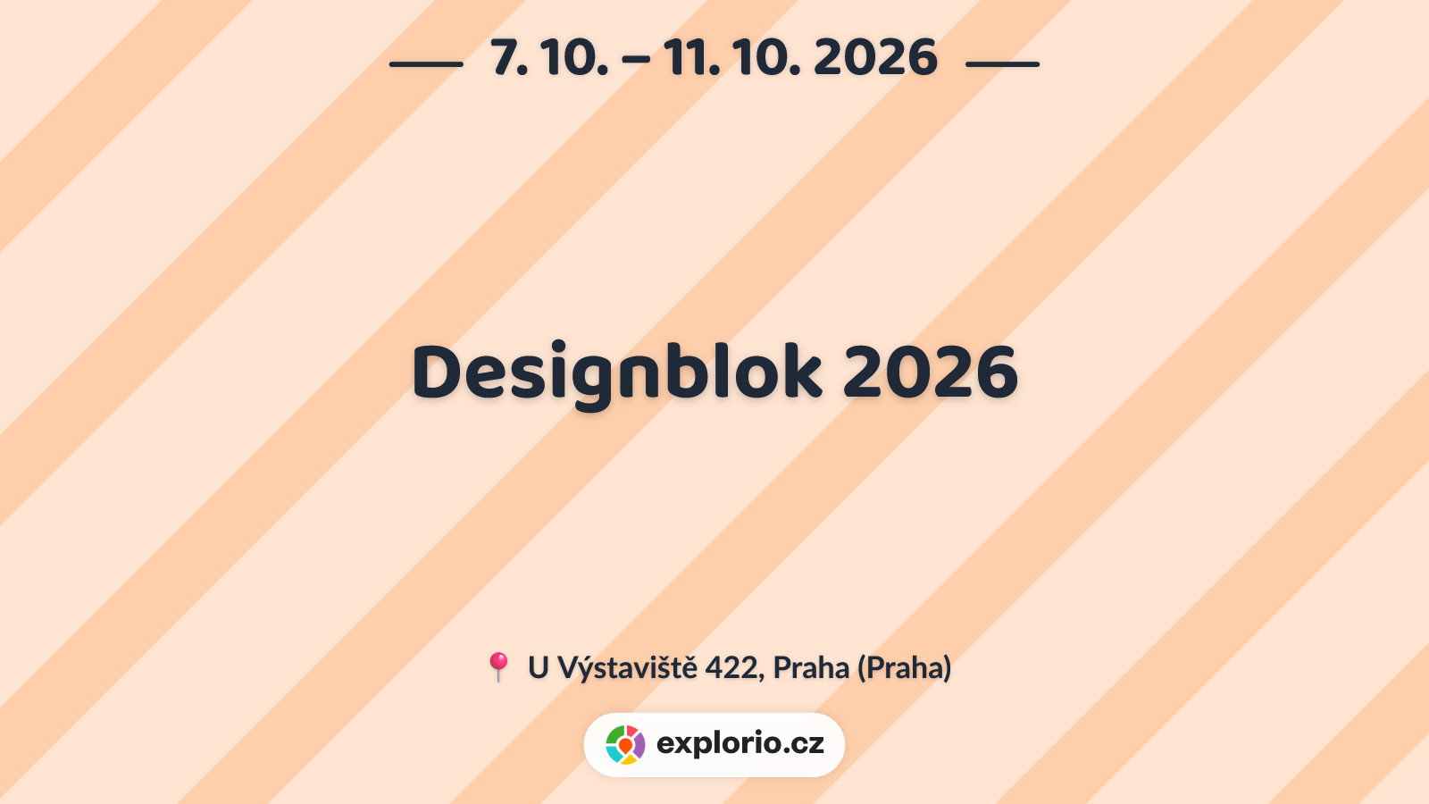 Designblok 2026 – prohlídky a Muzea, Praha