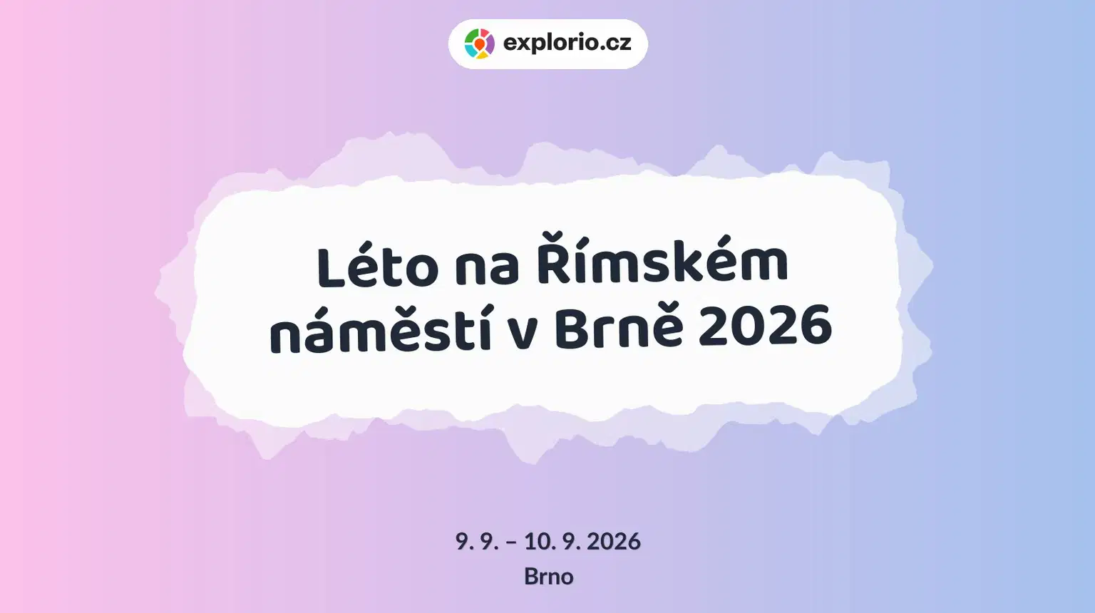 Léto na Římském náměstí v Brně 2026 – divadlo, Hudba a Kino, Brno