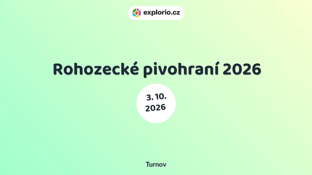 Rohozecké pivohraní 2026 – divadlo, Hudba a Kino, Turnov