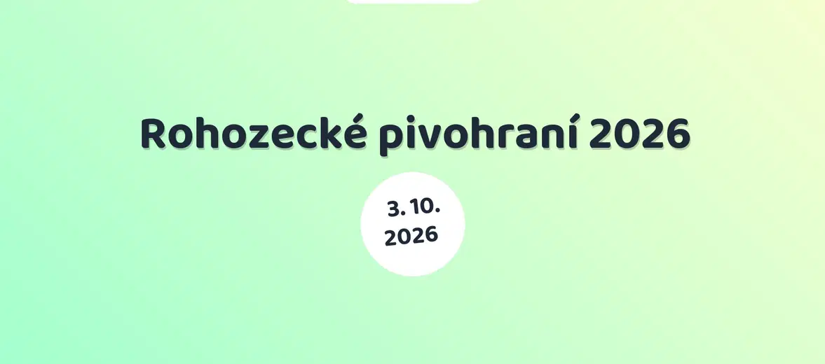 Rohozecké pivohraní 2026 – divadlo, Hudba a Kino, Turnov